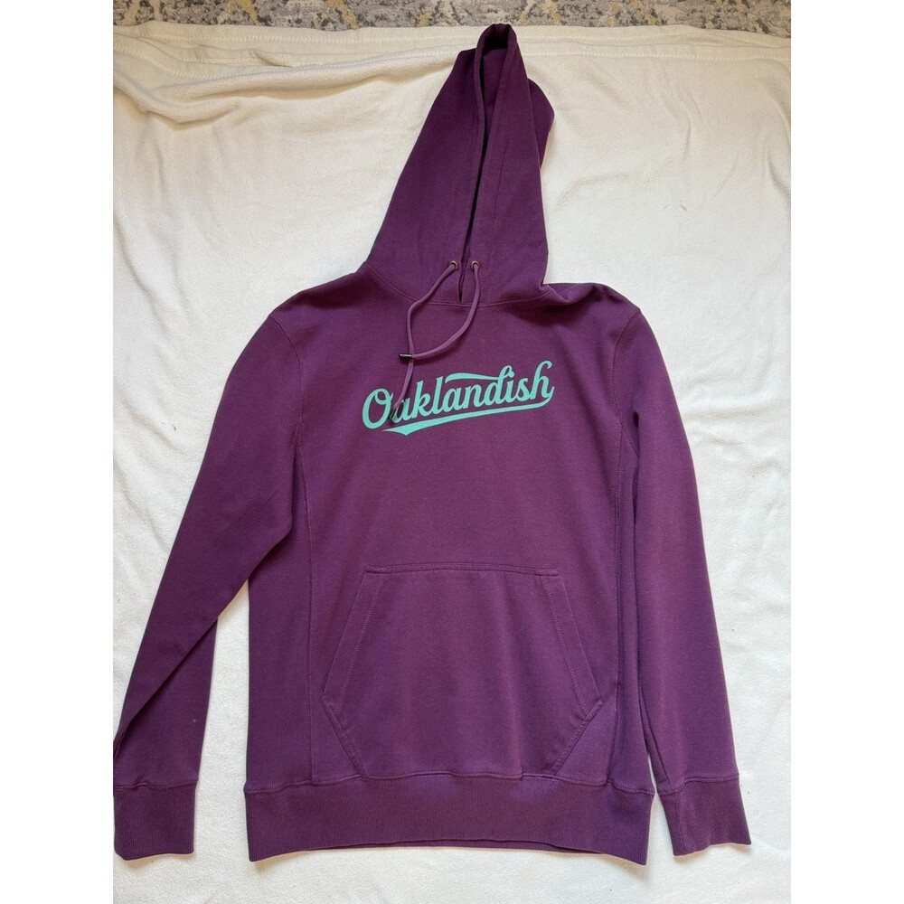 Oaklandish Men’s Hoodie Purple Oakland Size Small S